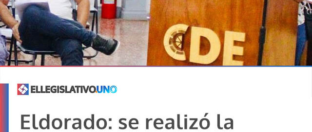 Eldorado: se realizó la audiencia pública por la actualización del boleto del transporte urbano